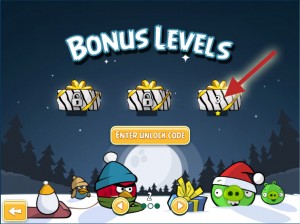 Angry Birds for Chrome Christmas Bonus Levels Unlock Code Angry Birds for Chrome Christmas Bonus Levels Unlock Code